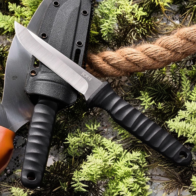 Dive Knife Titanium - Stainless Steel Meat Cleaver Sharp Boning