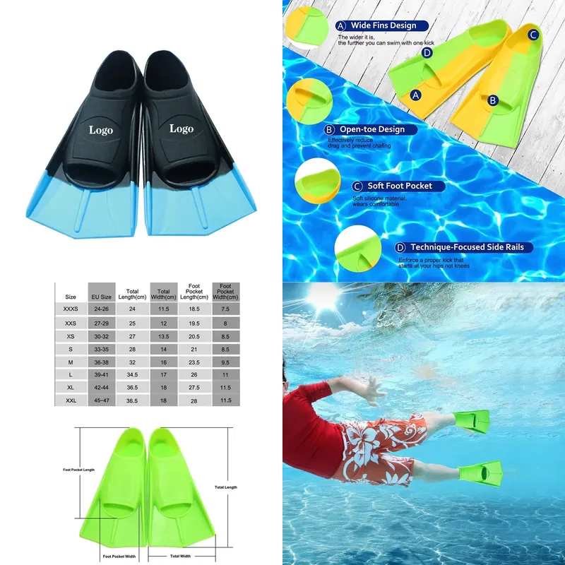 Professional Short Blade Silic - đánh giá và giá Fin Diving Blade