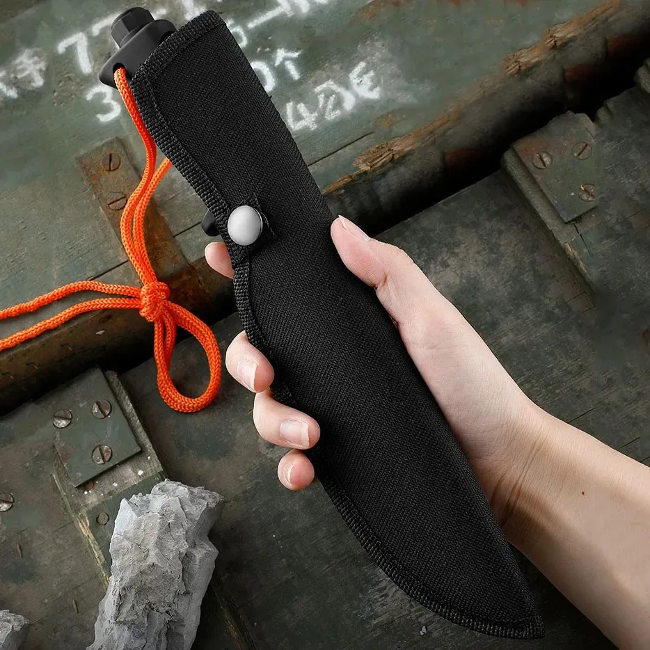 Outdoor EDC Fixed Blade High H - đánh giá và giá Dive Knife Titanium