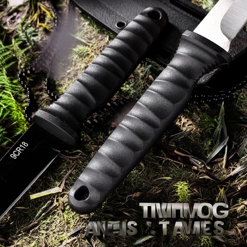 Stainless Steel Meat Cleaver S - đánh giá và giá Dive Knife Titanium