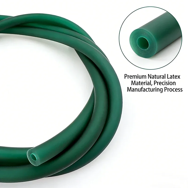Dark Green Natural Latex Rubbe - đánh giá và giá Speargun Rubber Band